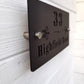 Customisable Sleek Visions Modern and Clean Acrylic House Signs