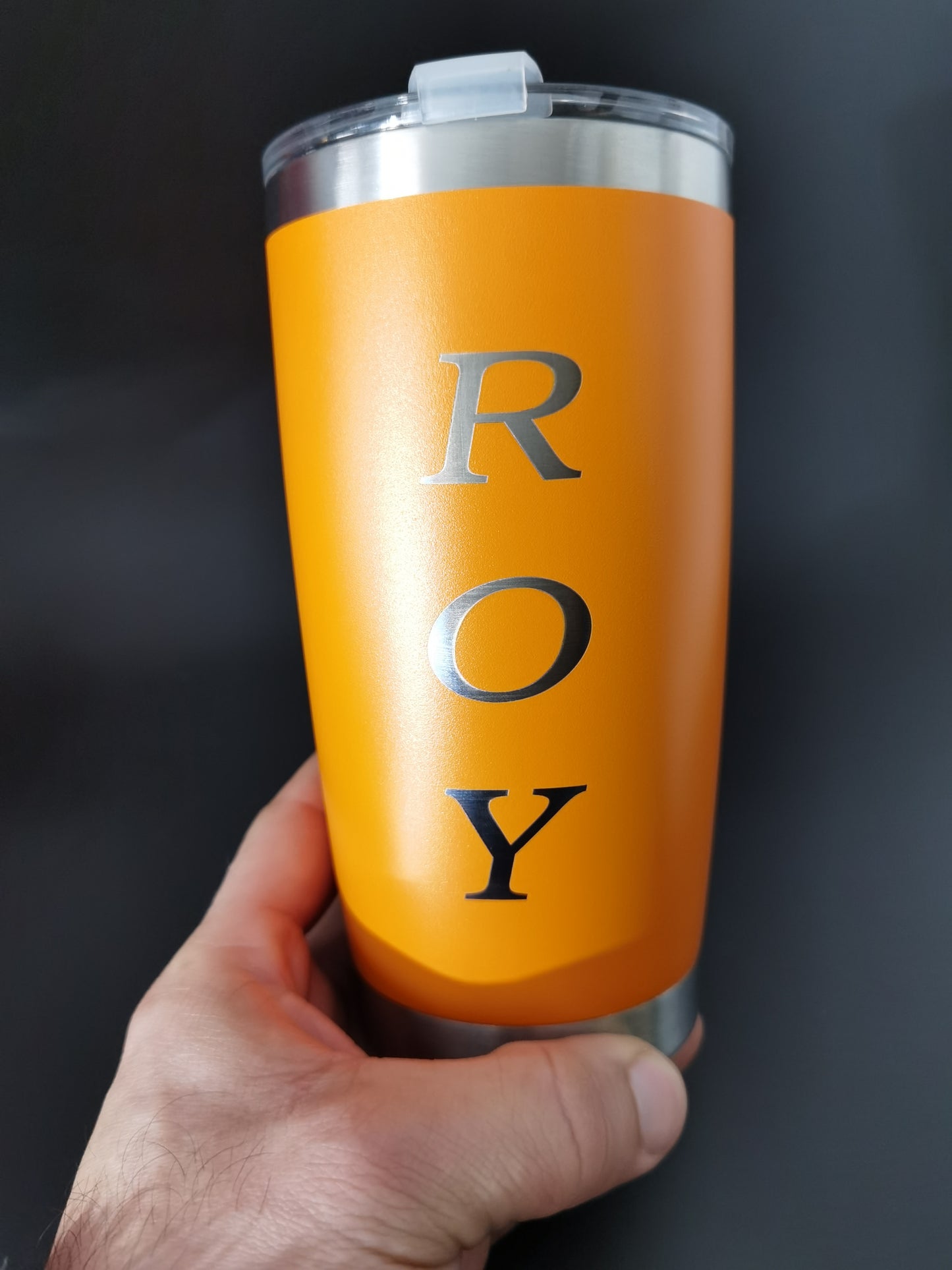 Personalised Thermal Travel Mug, Double Walled Thermal Drinks Cup