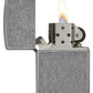 Personalised Zippo Classic Antique Silver Plate Lighter - A Timeless and Sophisticated Accessory for Any Smoker or Collector