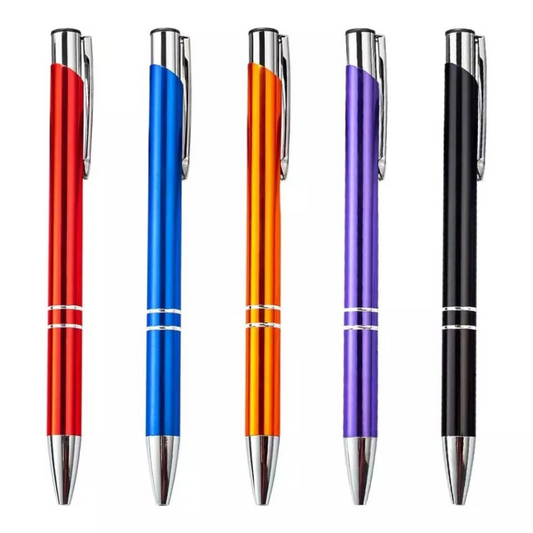 Personalised Aluminium Push-button Ballpoint Pen