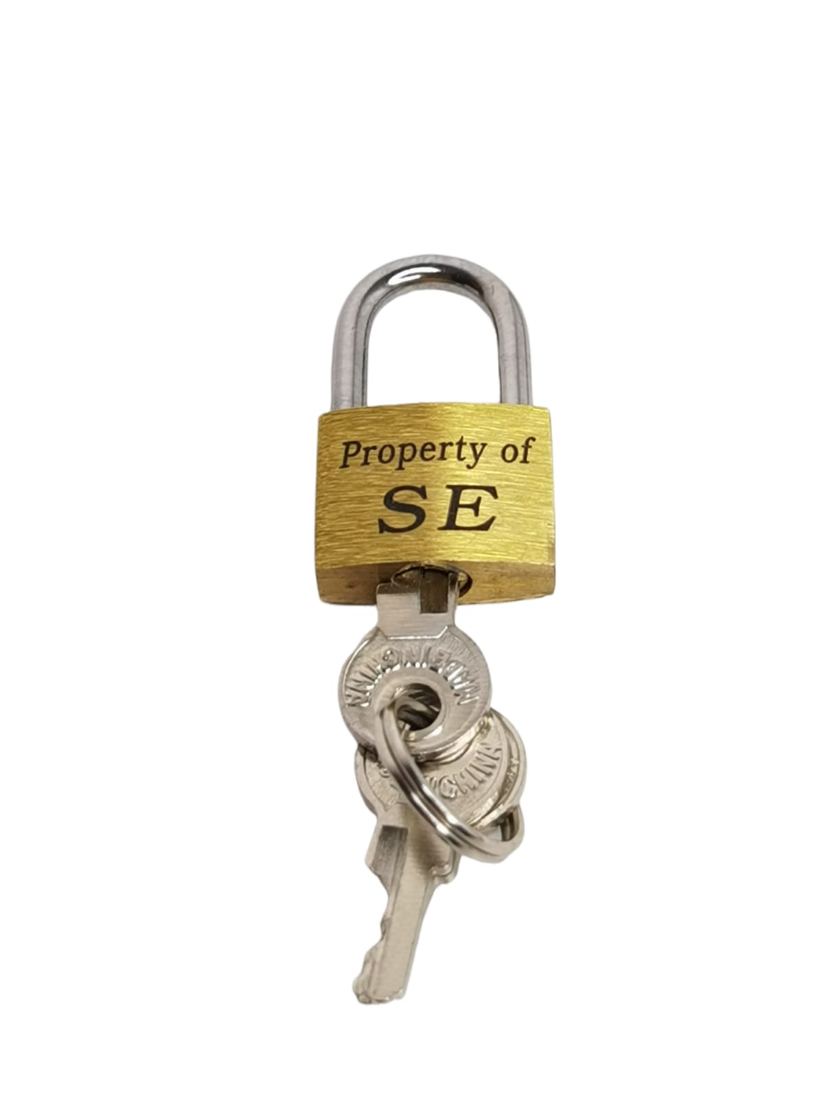 Personalised Brass Padlock