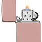Personalised High Polish Rose Gold Zippo Lighter - A Touch of Luxury and Elegance