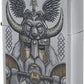 Personalised Zippo Viking Odin Design Street Chrome Lighter - Custom Engraved  Windproof Oil Lighter