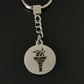 Personalised Stainless Steel Keyring