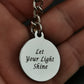 Personalised Stainless Steel Keyring