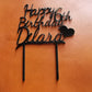 Custom Creations Personalised Acrylic Cake Toppers for Every Celebration