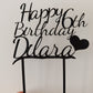 Custom Creations Personalised Acrylic Cake Toppers for Every Celebration