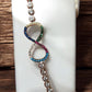 Adjustable Sterling Silver Infinity Bracelet - Women's Sparkling Bracelet with CZ Stones
