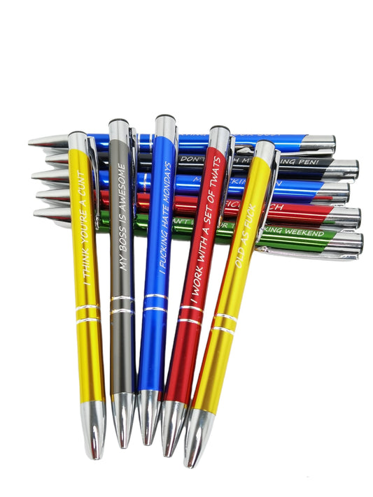 Personalised Ballpoint Offensive Pens