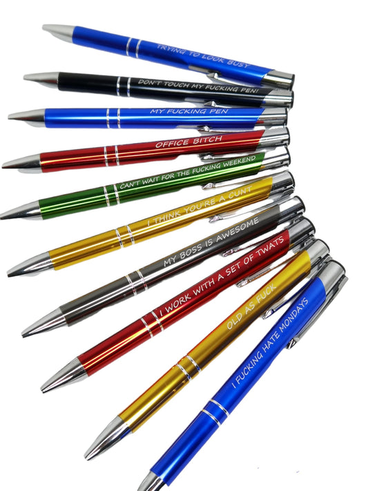 Personalised Ballpoint Offensive Pens