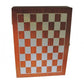 Personalised 6oz Flask In Wooden Chess Set Box With Cups & Funnel