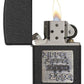 Personalised Zippo Black Crackle Gold Zippo Logo Design Lighter - A Classic and Stylish Choice for Any Occasion