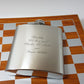 Personalised 6oz Flask In Wooden Chess Set Box With Cups & Funnel