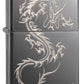 Personalised Zippo Chinese Dragon Design Lighter - A Unique and Eye-Catching Accessory for Any Smoker or Collector