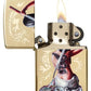 Personalised Genuine Zippo Mazzi Design Lighter