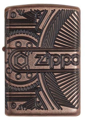 Genuine Zippo Armor Deep Carve Lighter