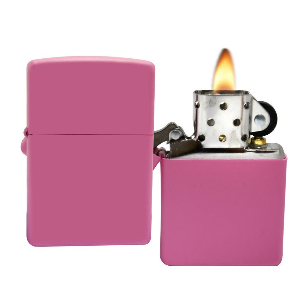 Stay Classy with Personalised Zippo Classic Matte Colour Lighters - A Sleek and Timeless Accessory for Any Occasion