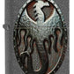 Personalised Genuine Zippo Dragon Shield Design Lighter