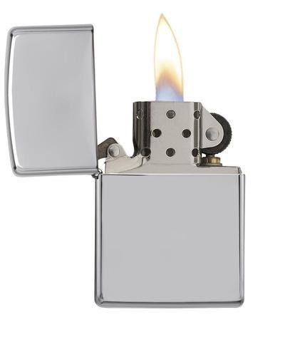 Personalised Zippo Armor® High Polish Chrome: Stylish and Durable Lighter for Everyday Use or Gifting